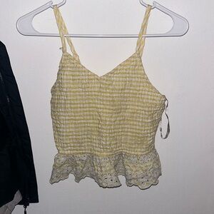 Yellow cute top(small)